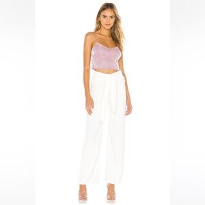 Superdown Jordayn White Pant
